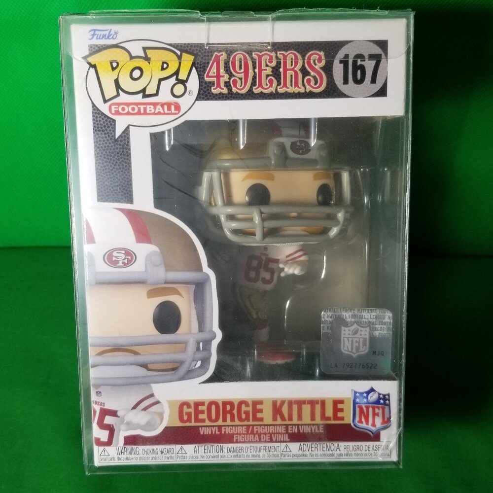 Funko Pop! George Kittle #167 San Francisco 49ers NFL With Protector Bang Bang
